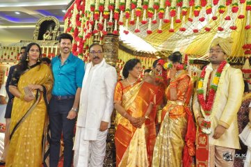Celebs At Producer Ram Mohan Rao Daughter Wedding